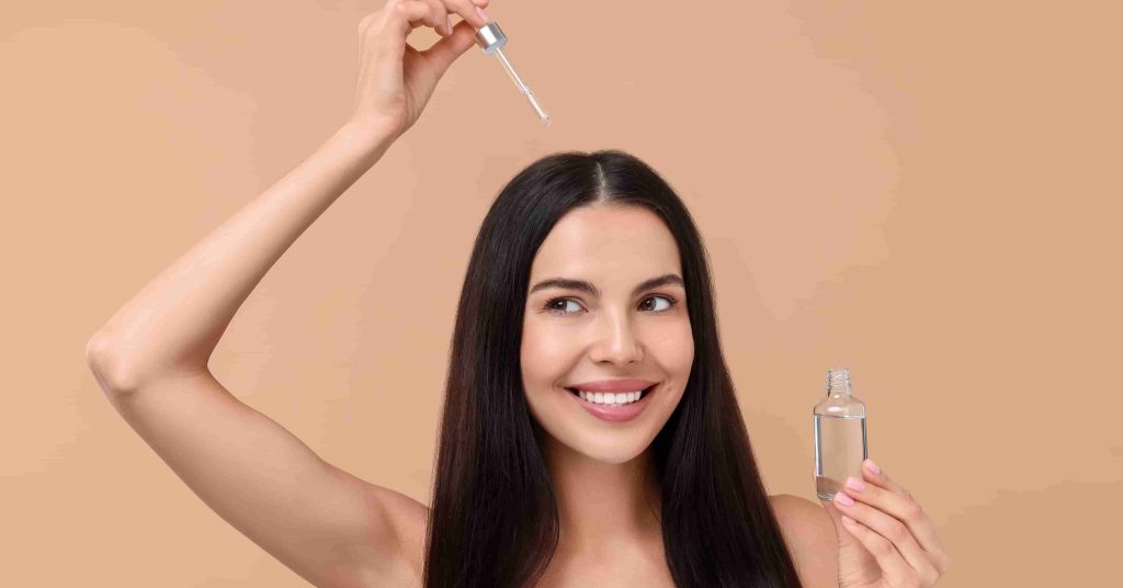 How to use hair serum